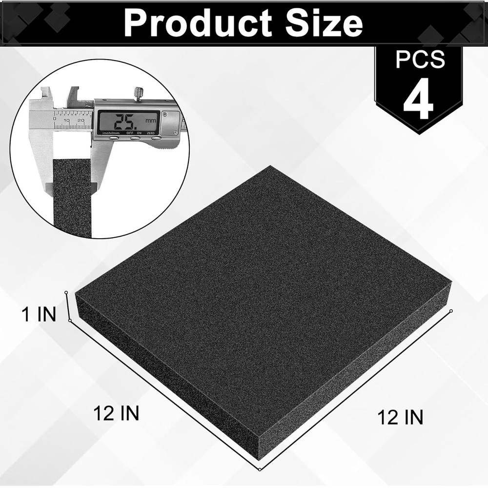 Tool Box Shadow Foam Organizer ToolBox Kaizen Foam Inserts for Milwaukee Packout
