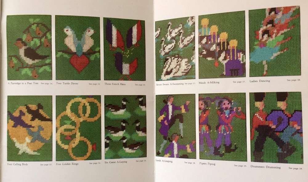 Vintage Needlepoint Pattern & Instruction Booklets - Lot of Six