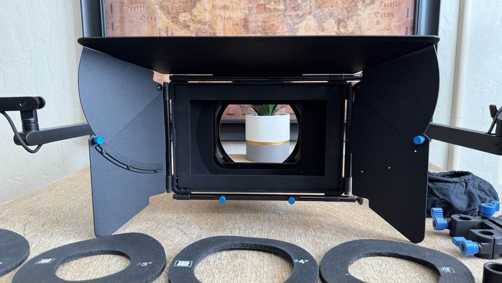 Redrock Micro Matte Box Bundle with Hard Case, 15mm, 19mm mount.