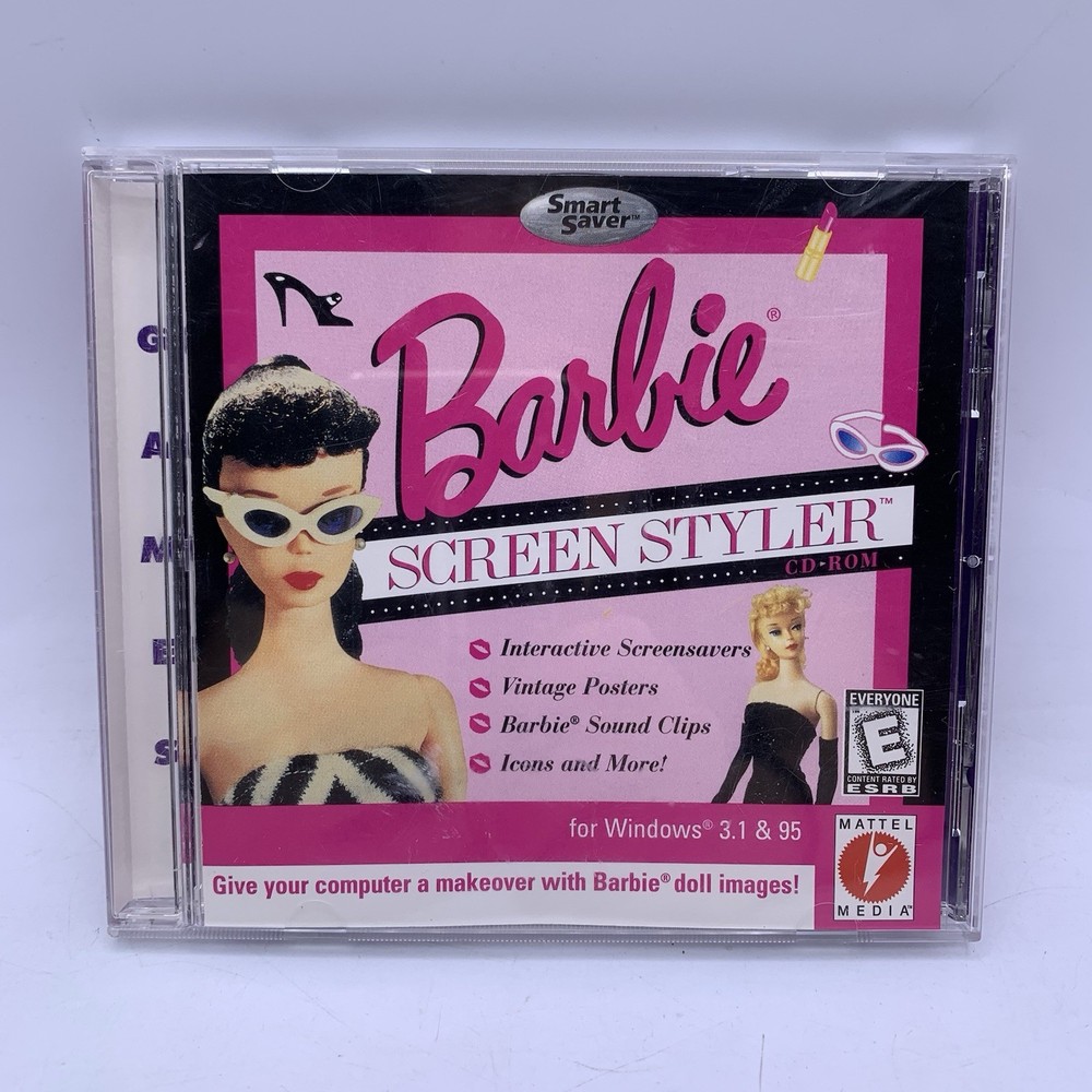 Barbie Screen Styler (Windows PC CD-ROM 1999)