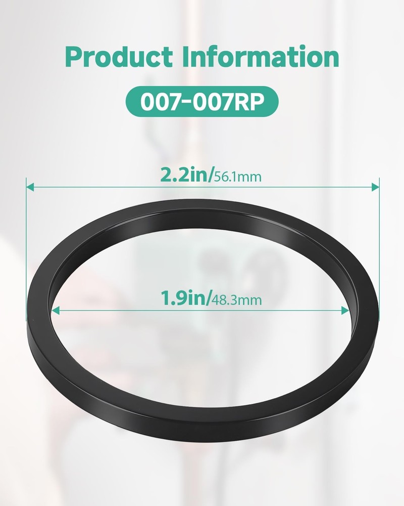 10Pack Compatible with Taco 007 Circulator Pump Gaskets, Pump Flange Seal Kit...