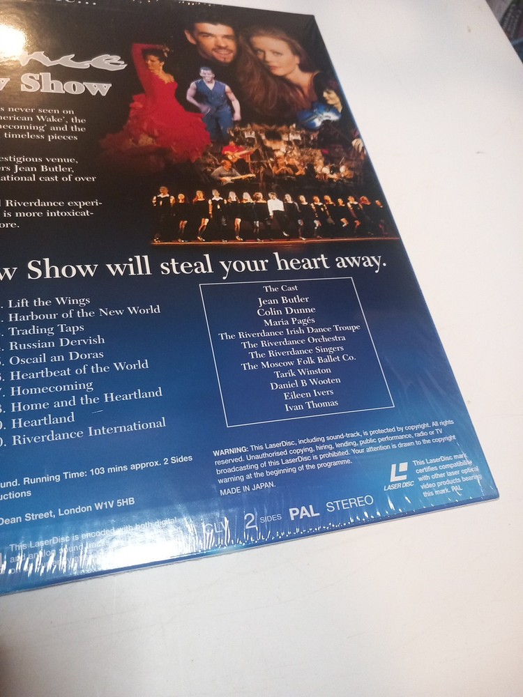 Riverdance The New Show Laserdisc