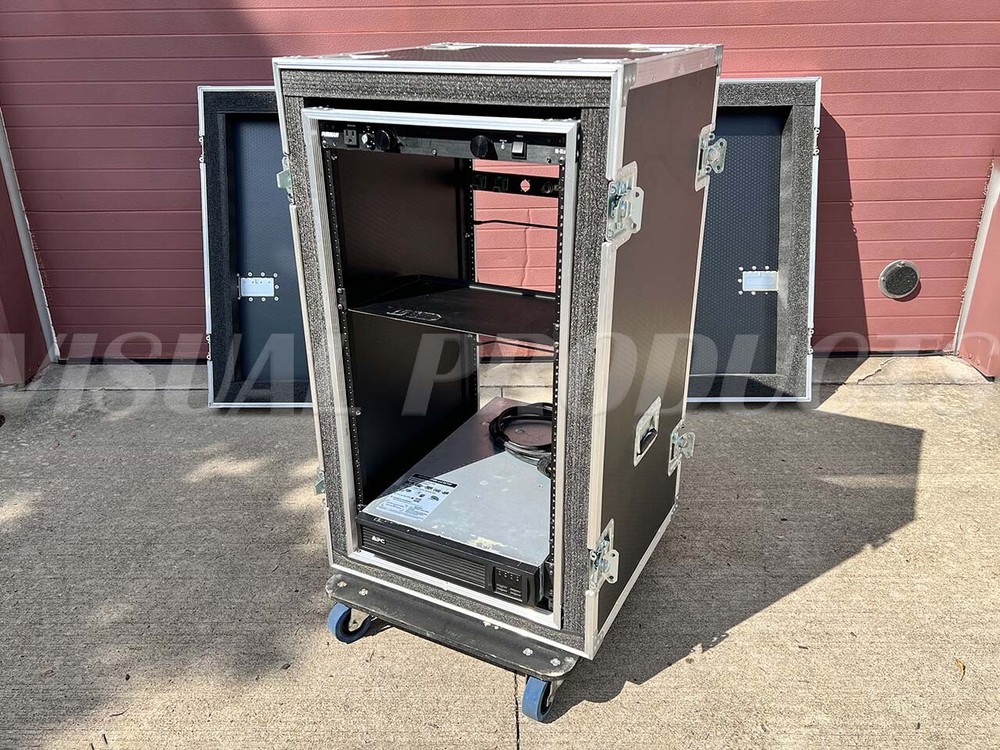 21RU Rack Road Case w/APC Smart UPS for Server Network Audio Visual PENN ELCOM