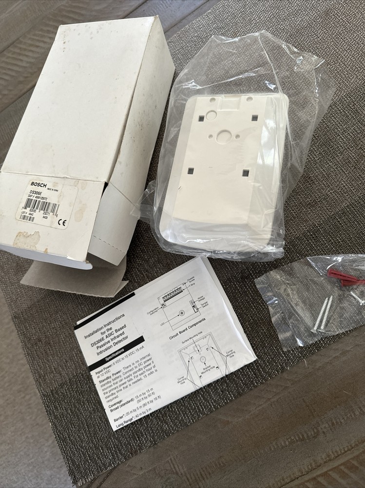Bosch DS306E Motion Detector NEW Open Box