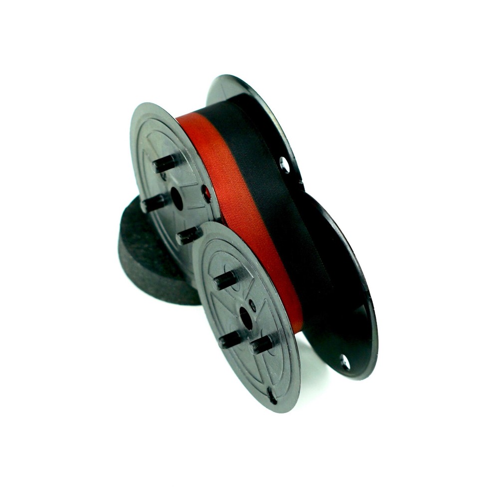 GRC E200-BR Universal Type Ribbons, Black/Red Ribbons