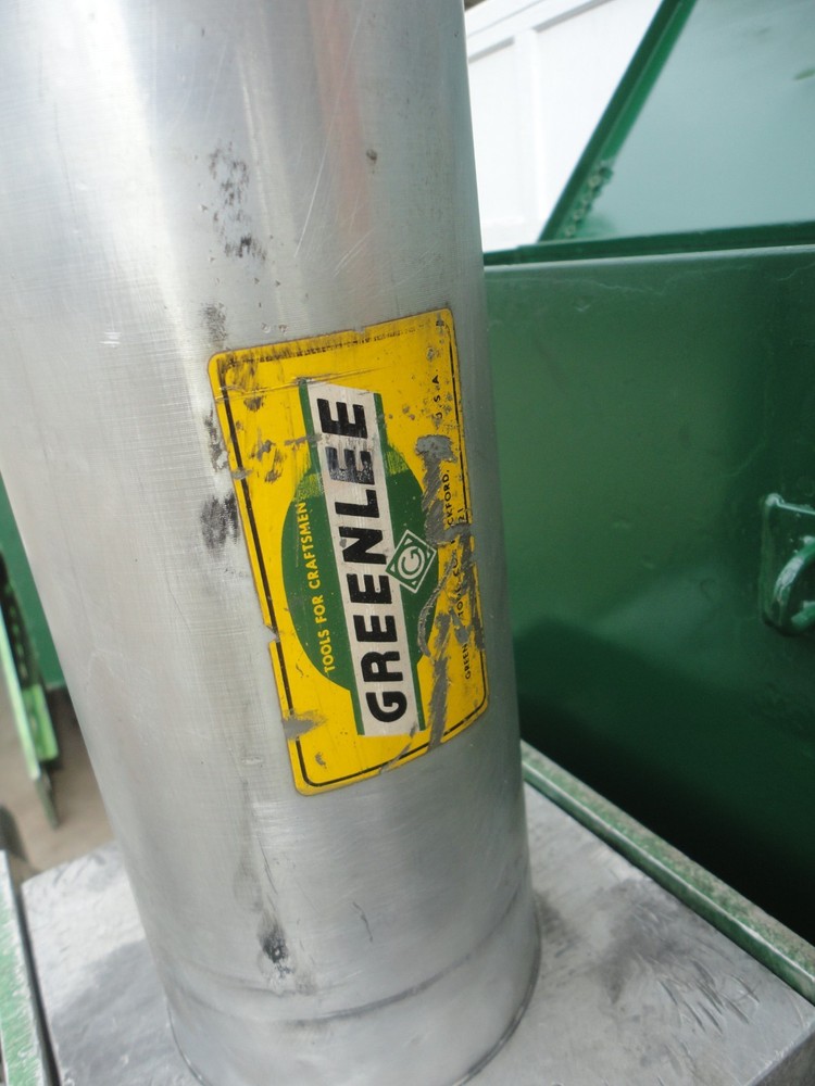 Pre-Owned "Complete" GREENLEE #885 Bender including Hydraulic Pump