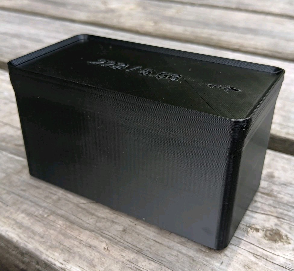 Stackable 5.56 / 2.23 Ammo Storage Case - Holds 50 Rounds