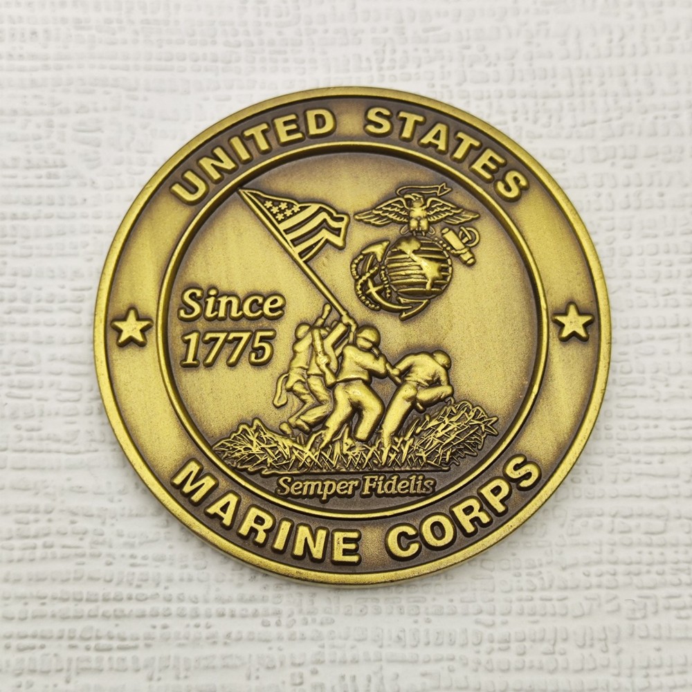 USMC Fourth Recruit Training Battalion Challenge Coin