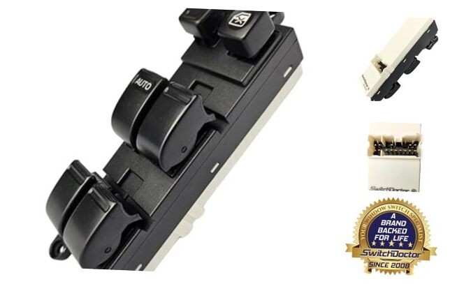 Window Master Switch for 2000-2006 Nissan Sentra - Push Button, Automatic