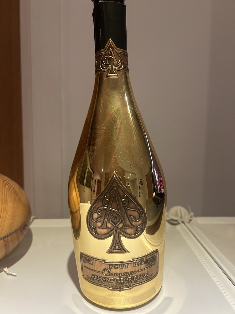 Armand De Brignac Gold 75CL ( Empty Bottle )