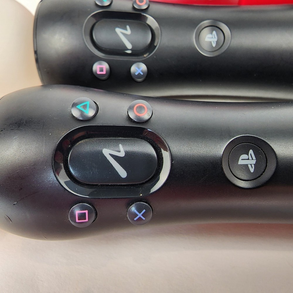 2 Sony Playstation Motion Controllers Move PS3 & 2 Controllers.
