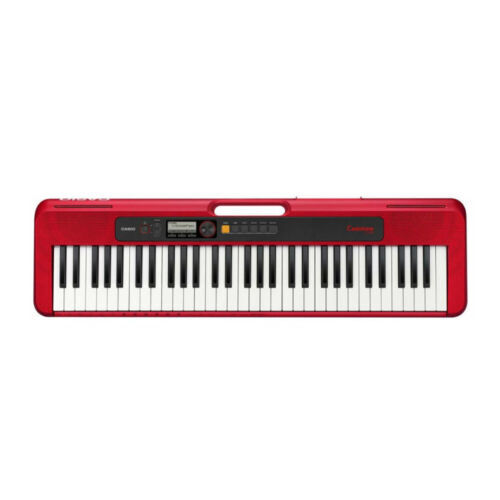 Casio Casiotone 61-Key Portable Keyboard Red