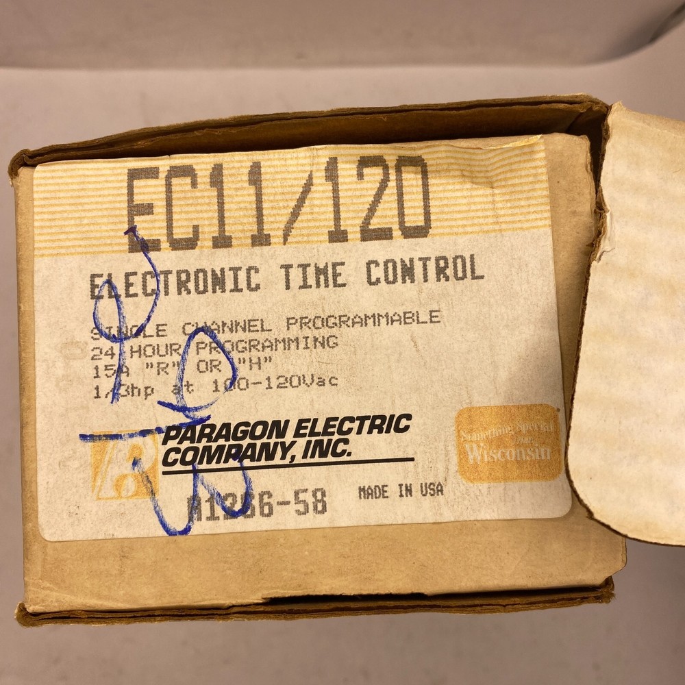 PARAGON P103-S ELECTRONIC TIME CONTROL SINGLE CHANNEL PROGRAMMABLE 24 HOUR 🎯