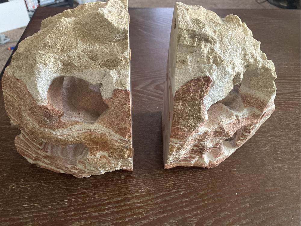 RHYOLITE/SANDSTONE BOOKENDS!