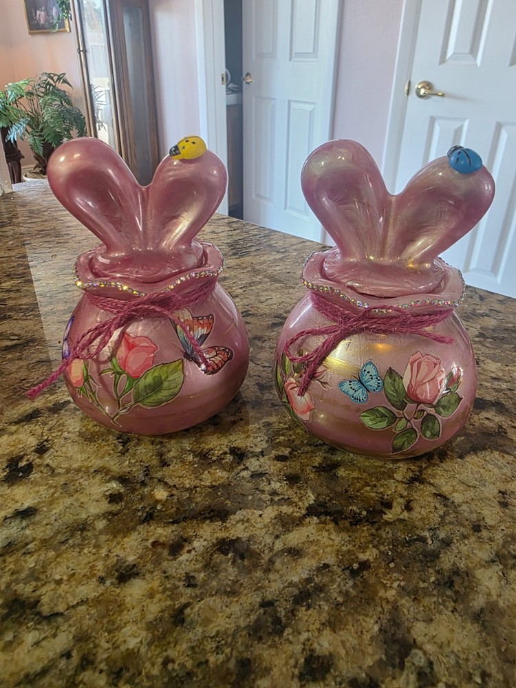 Rabbit Ear Trinket Jar