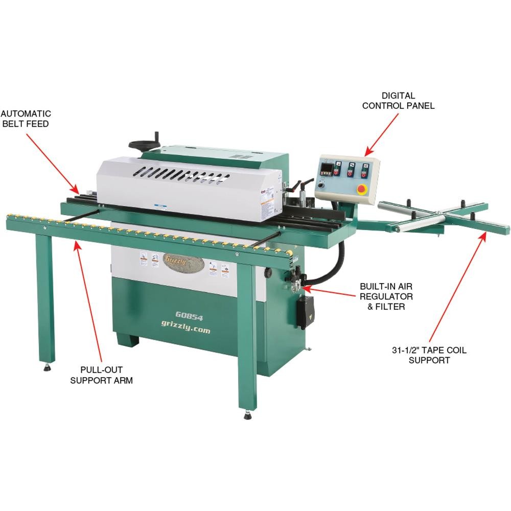 G0854 Compact Automatic Edgebander