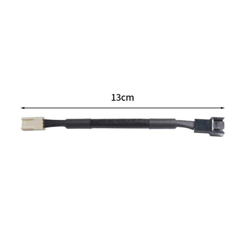 Quiet Operation 3Pin CPU Fan Speed Reducer Voltages Reduction Cable For PC