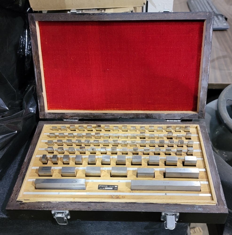 Complete Precision Standard Block Set - 81 Piece - Range .050" - 4"