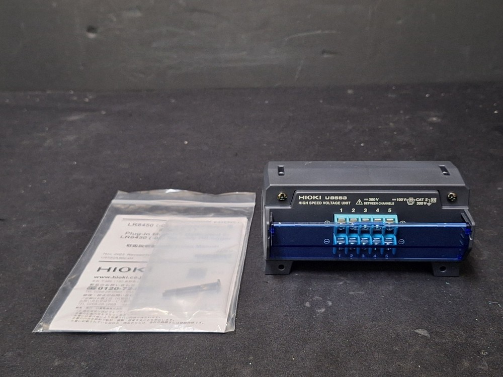 Hioki U8553 High Speed Voltage Unit (5881)