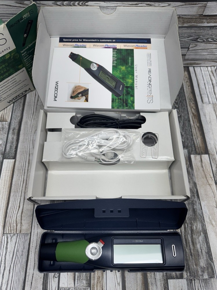 Wizcom ReadingPen TS Text reader Personal Reading Assistant With Touch screen