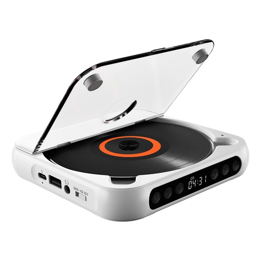 5V2A BT 5.3 CD Player CD/USB/3.5mm AUX Multiple Media Formats Compatibility
