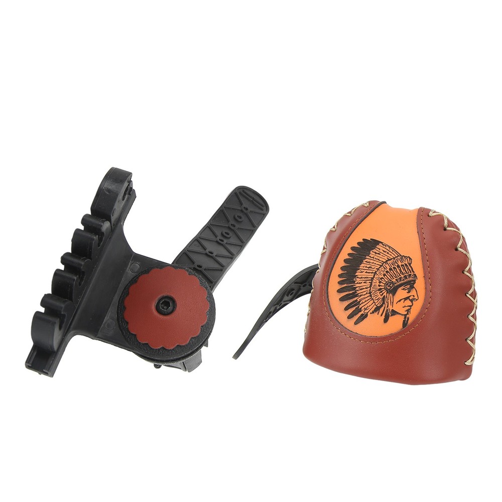 Quiver Quick Release System 4 Arrows Brown Leather Material Quiver ↑