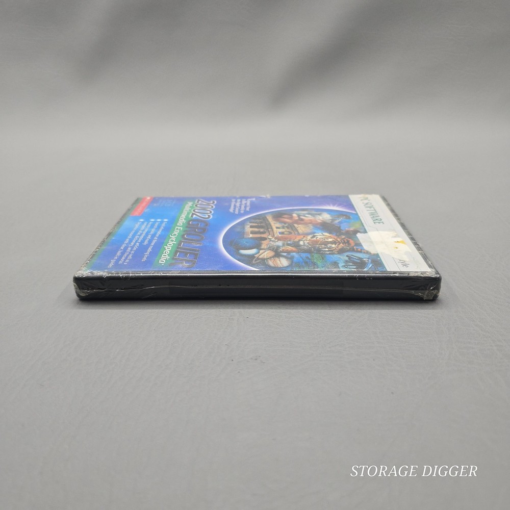 NEW Scholastic The 2002 Grolier Multimedia Encyclopedia PC Software for Windows