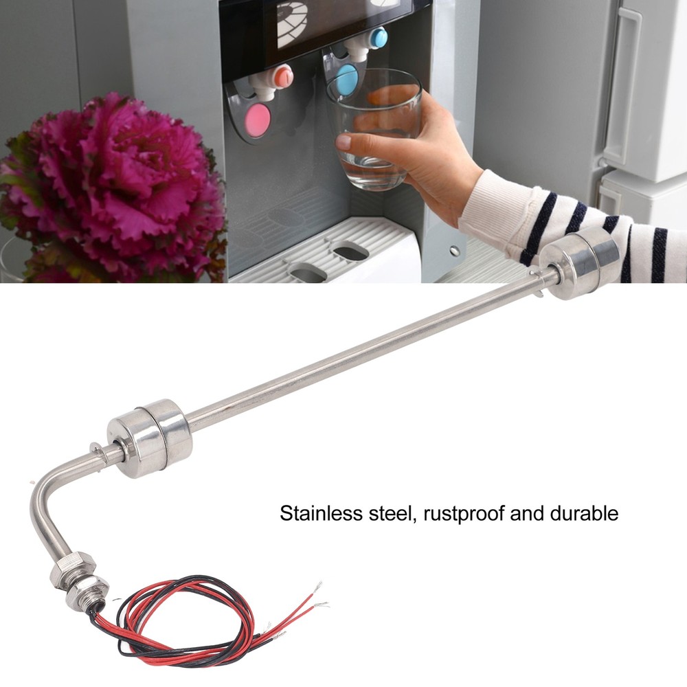 300mm Stainless Steel Float Switch Corrosion Resistant Liquid Level Sensor