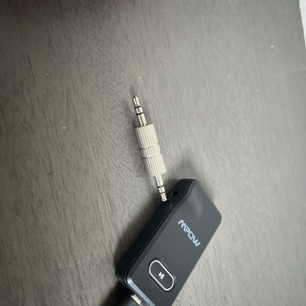 Mpow BH129B Black Bluetooth Wireless Built-in Microphone Car Audio Receiver