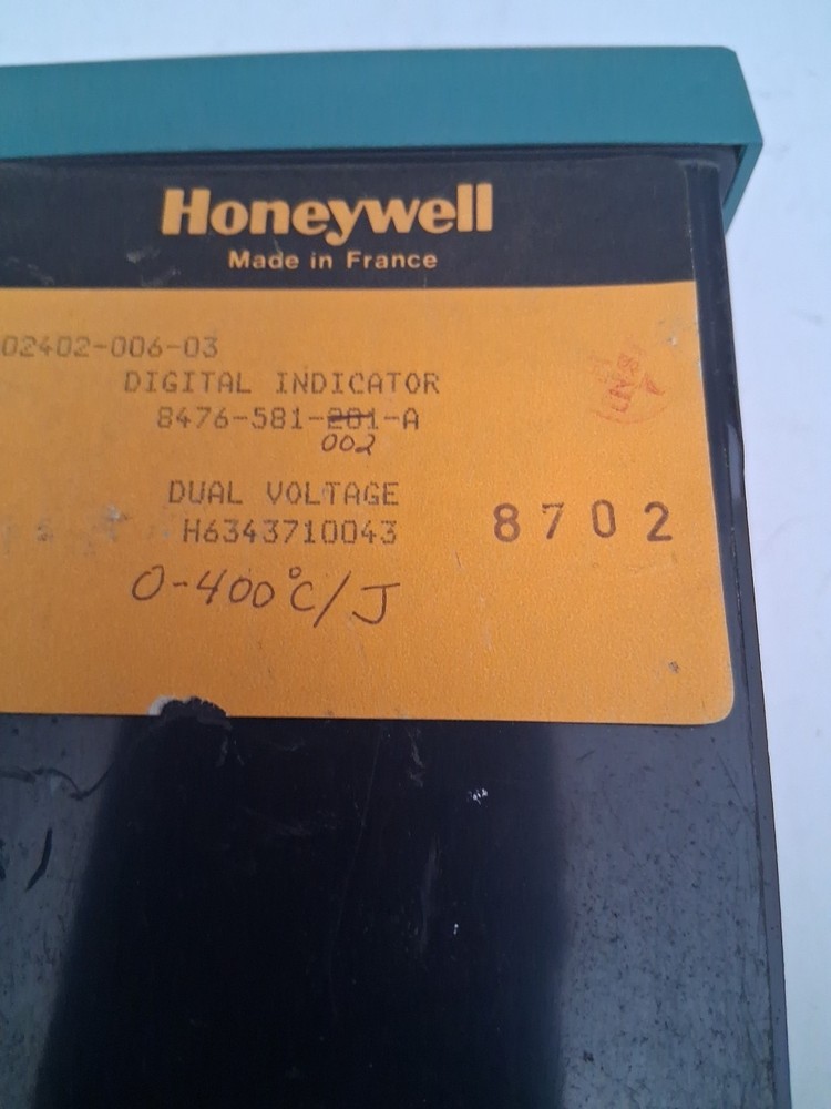 HONEYWELL DIGITAL INDICATOR 8476-581-002-A