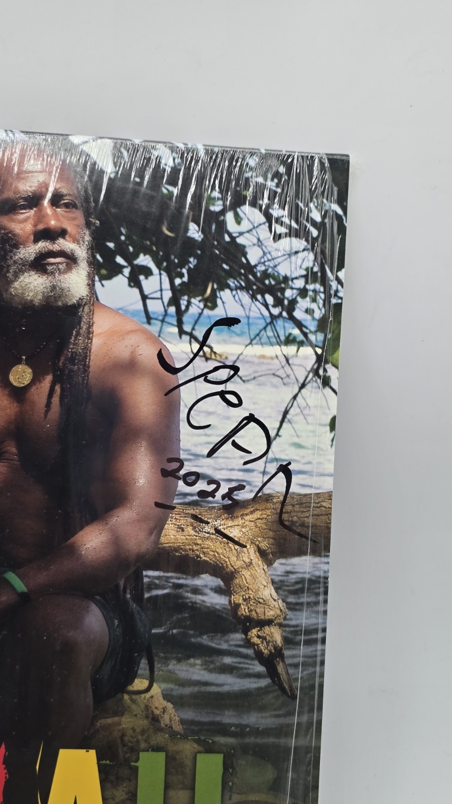 Burning Spear Jah Is Real Signed/Autographed Vinyl 2LP 2025