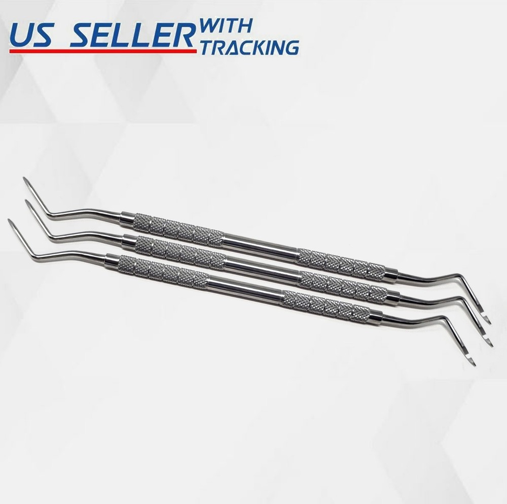 Surgical Heidbrink 2-3 Elevators Root Tip Pick Double Ended Dental Instruments