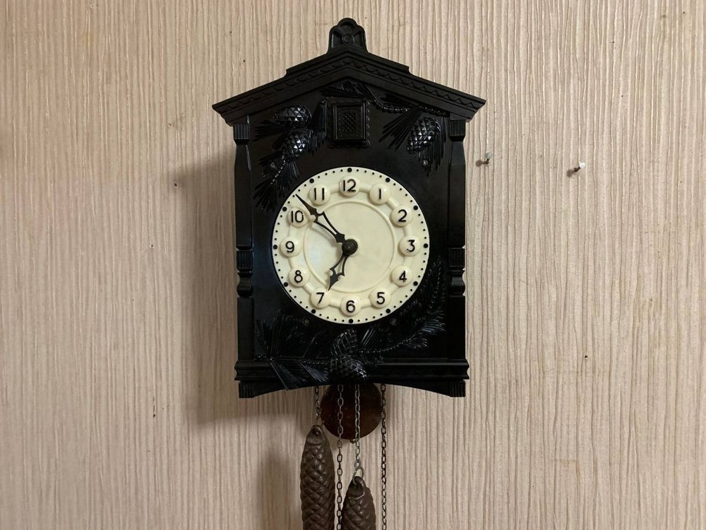 Soviet Vintage Cuckoo clock, USSR clock, Soviet working clock, Working cuckoo