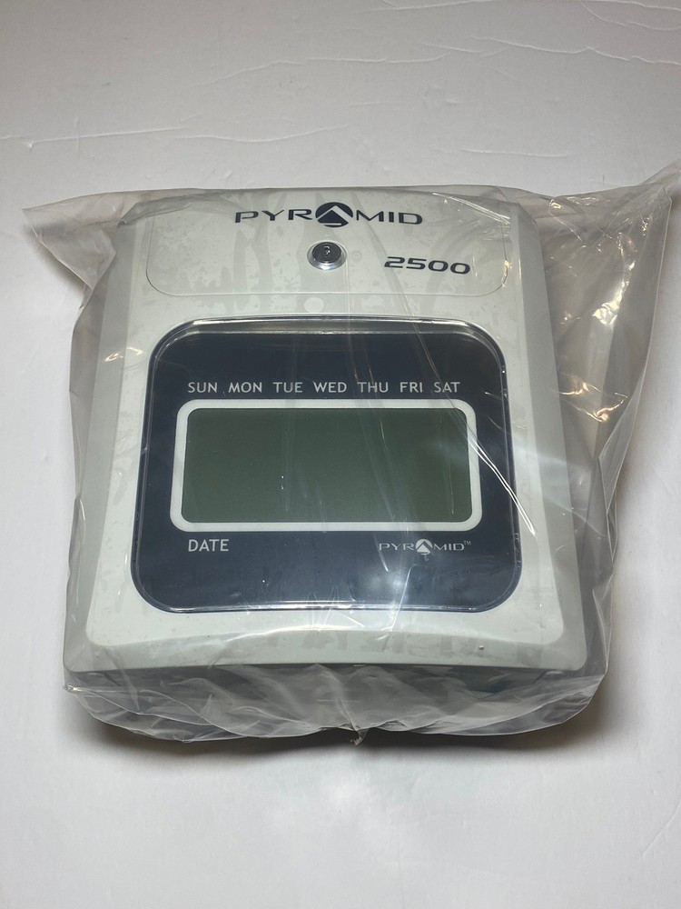 Pyramid Time 2500 Time Clock Model 2500 Auto Align 6 Column