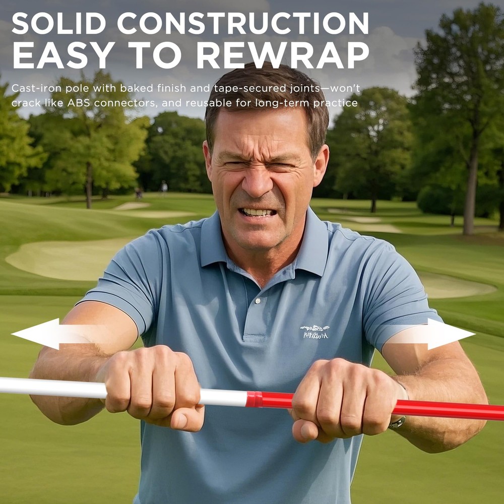 6ft Golf Flagstick Basic, Portable Five-Section Design for Backyard Practice ...