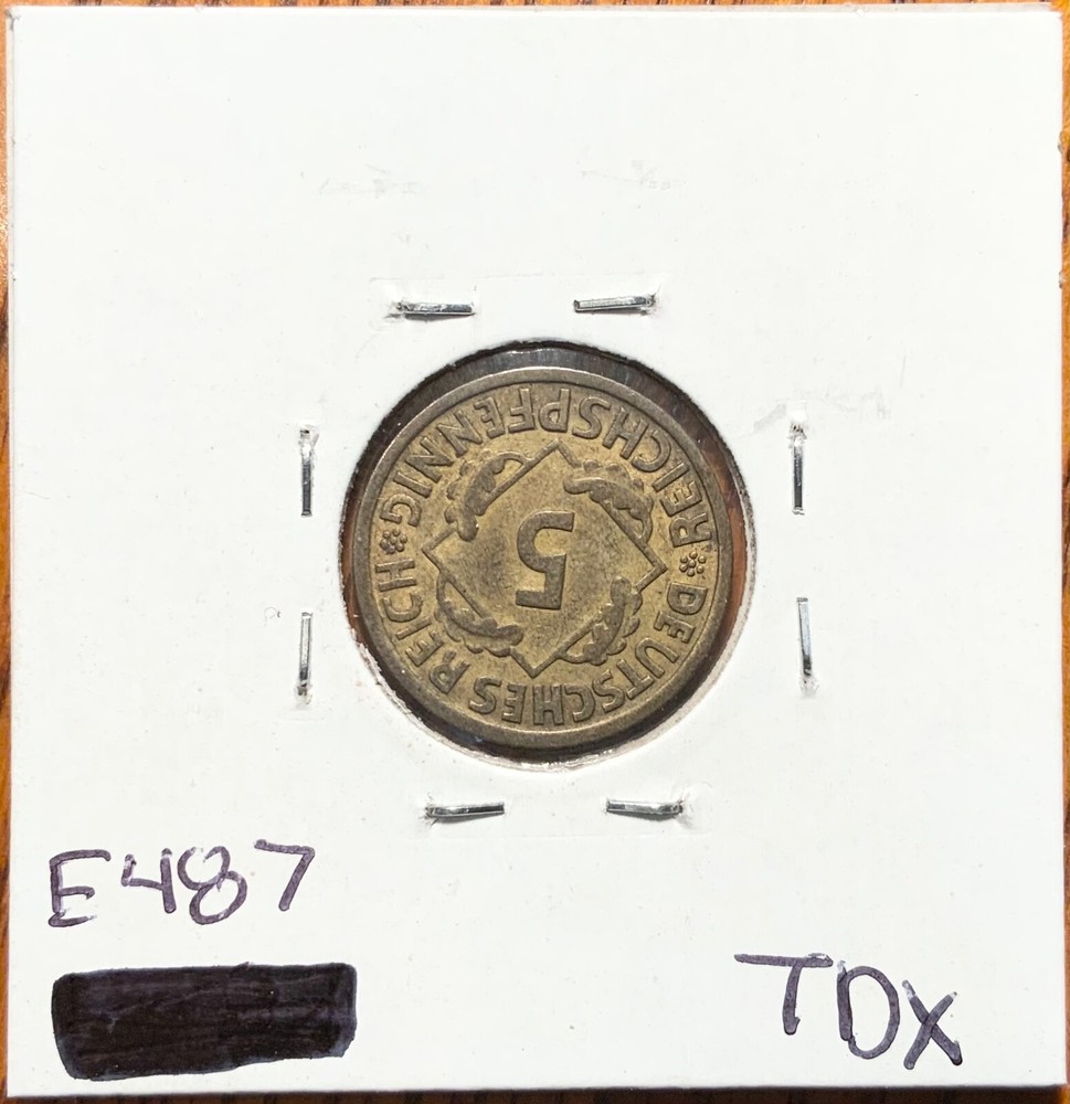 1935 Germany 5 Reichspfennig