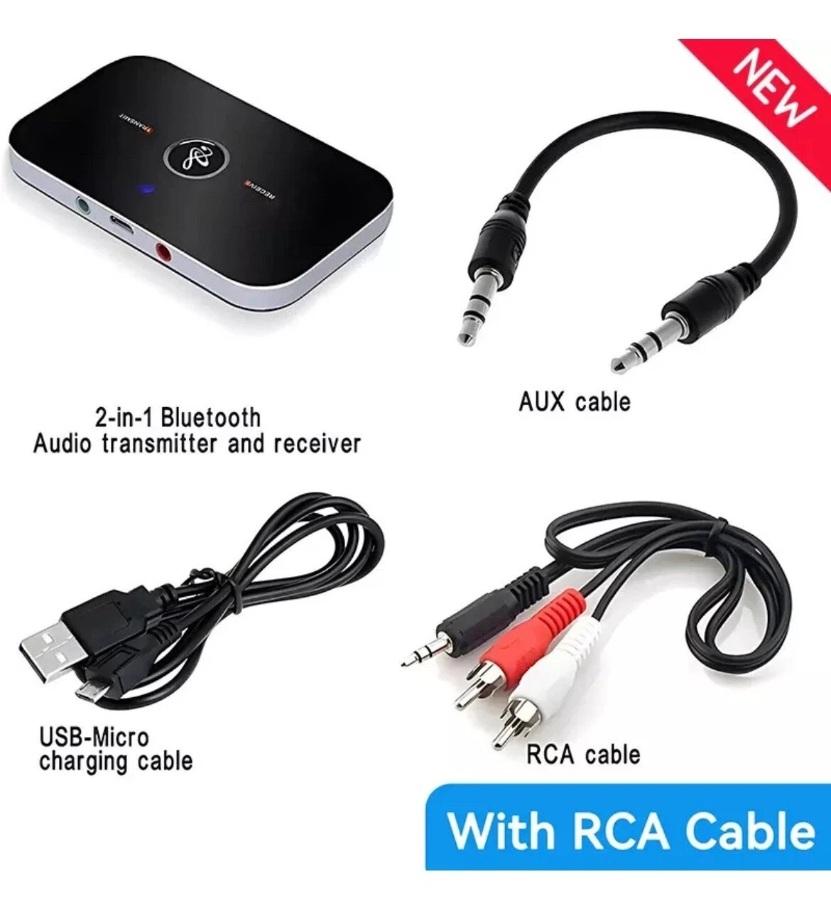 Lot 2 in 1 Bluetooth Adapter for Bose Wave Music System II III IV AWRCC1, AWRCC2