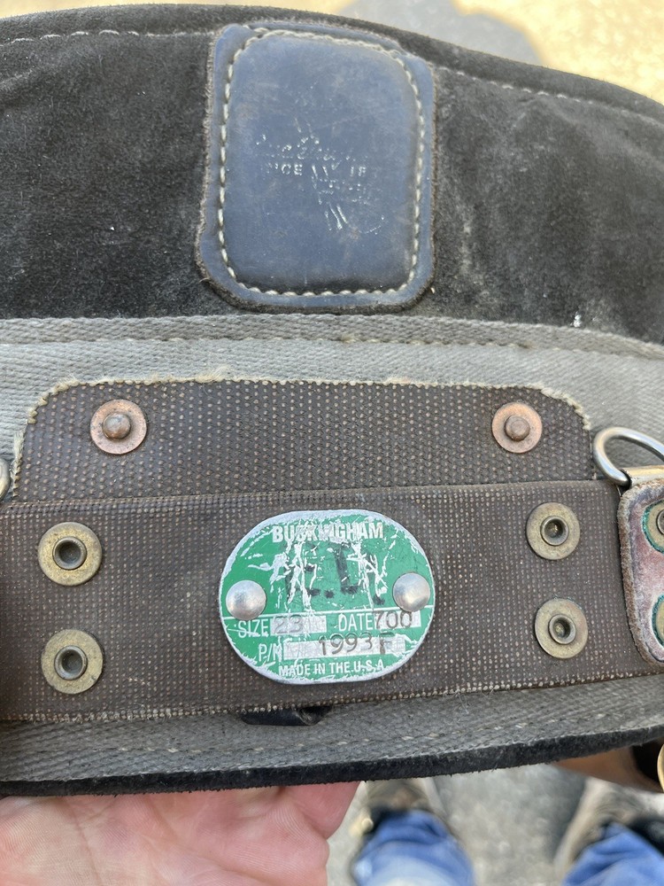 Buckingham Lightweight Lineman Belt 1993f