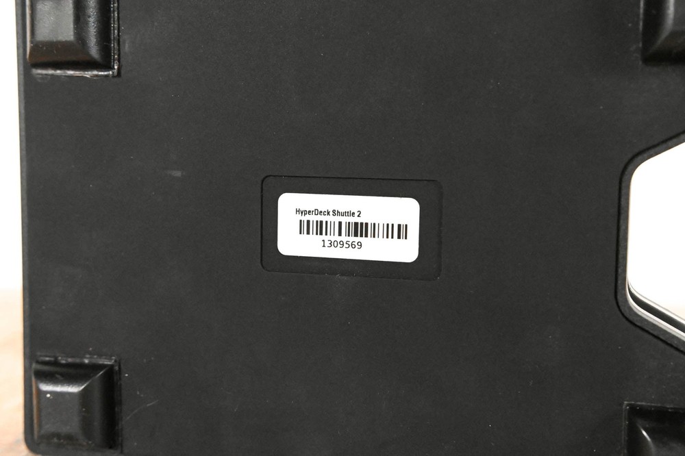 Blackmagic Design HyperDeck Shuttle 2 SSD Video Recorder NO POWER SUPPLY CG01KVB