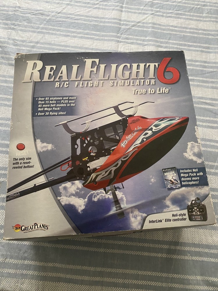 Real Flight 6 R/C Flight Simulator with Interlink Elite Controller pc