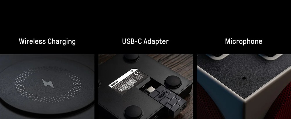 8BitDo Retro Cube 2 Wireless Bluetooth Speaker for N Edition Keyboard and Mouse