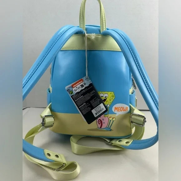 Loungefly Nickelodeon SpongeBob Squarepants Gary Cosplay Mini Backpack & Wallet