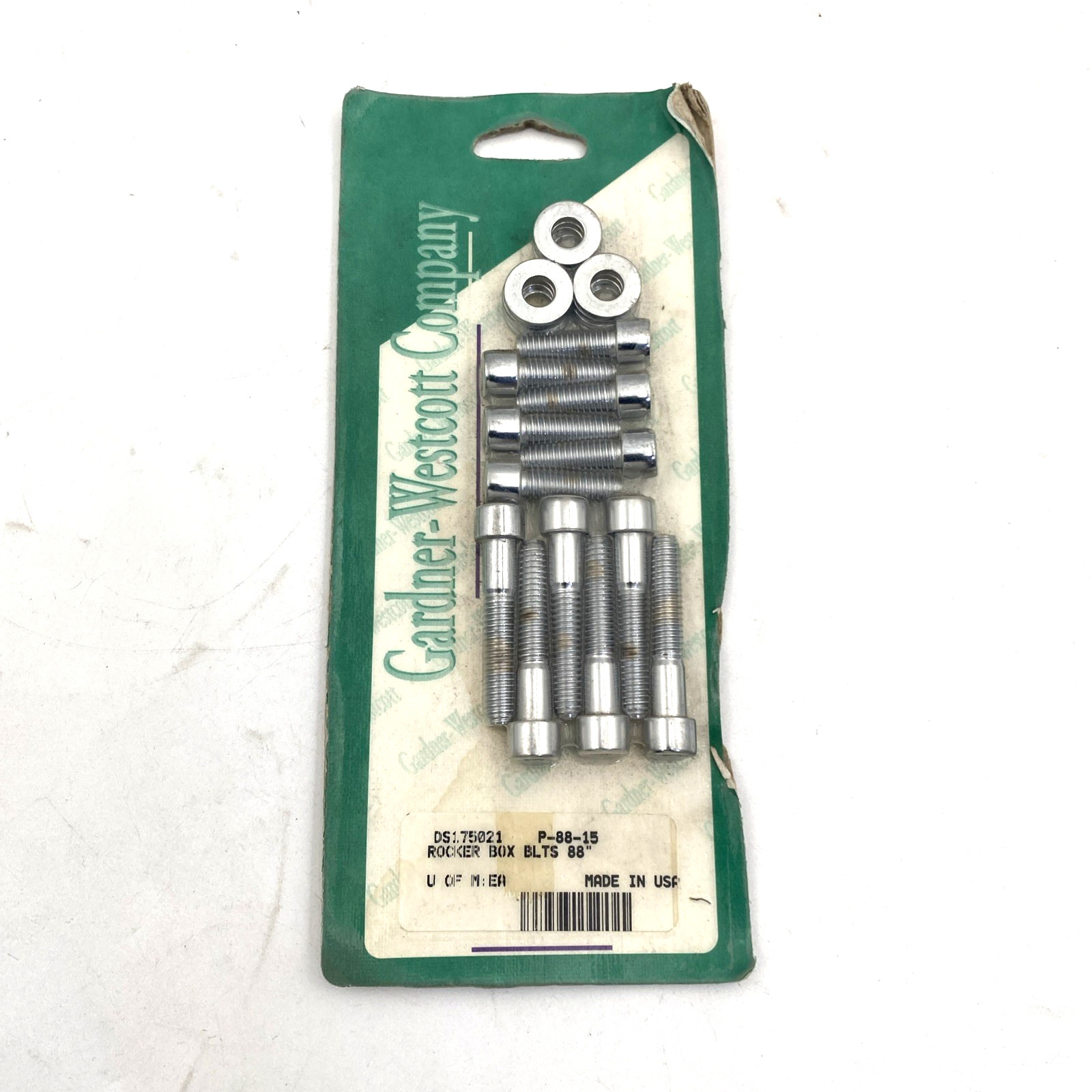 Gardner-Westcott P-88-15 Rocker Box Socket-Head Bolt Kit 99-17 Harley Twin Cam