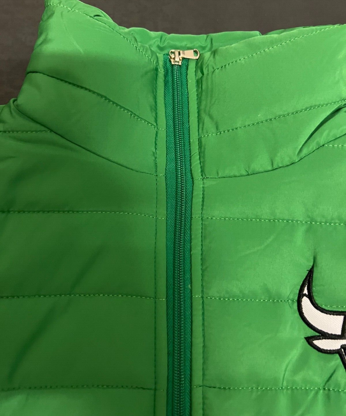 Chicago Bulls - St. Patrick's Day Puffy Jacket*_ * SGA ** 24-25_ ** NEW!!!