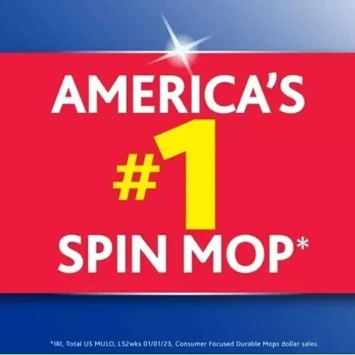 O-Cedar EasyWring Spin Mop & Bucket System- New