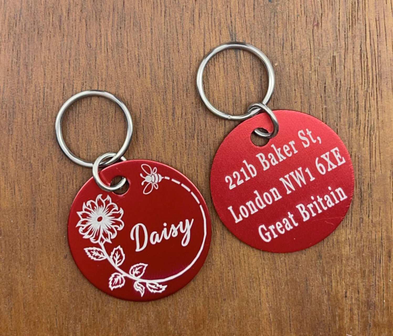 PAWPAW TAGS Customize Dog Cat ID Tags Personalized Pet ID Tags Designed