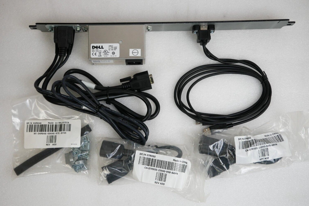 Dell 0PF390 PF390 PS/2 KVM USB Front Access Panel Assembly Kit *OPEN BOX*