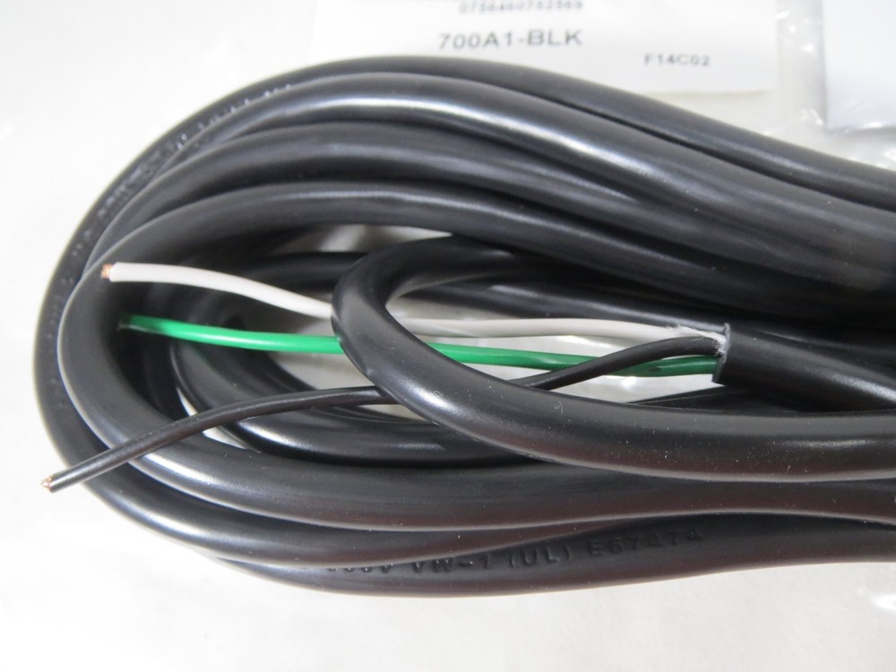 Tech Lighting Plug Option Black 700A1-BLK NEW