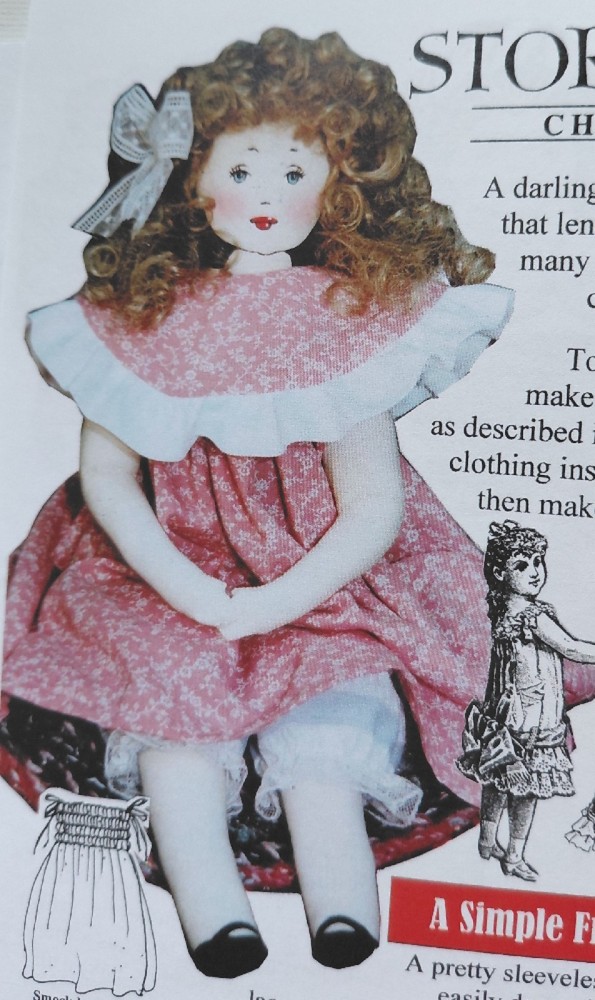 Doll Designers Work Book with UNCUT Patterns, Dollmaking, Doll Crafting