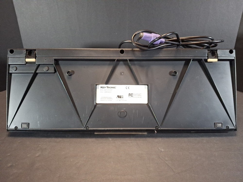 KeyTronic E06101P2NP PS/2 QWERTY Keyboard